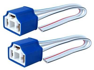 Gniazdo żarówki H4, 2 komplety