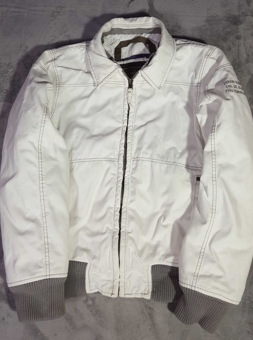 Kurtka jeansowa katana z bawełny vintage