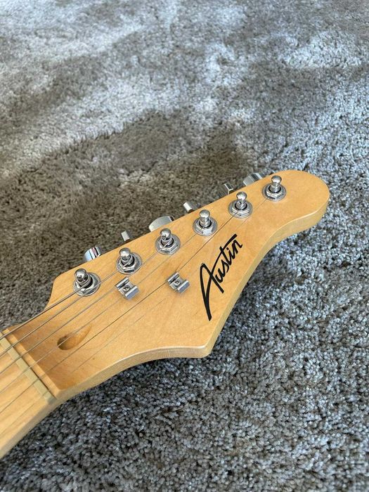 Austin AST100 Black - Guitarra electrica