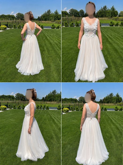 Suknia ślubna  boho xs/s