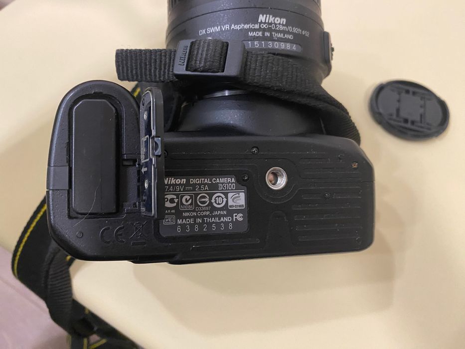 Дзеркалка Nikon D3100 + новий акум, 18-55 mm