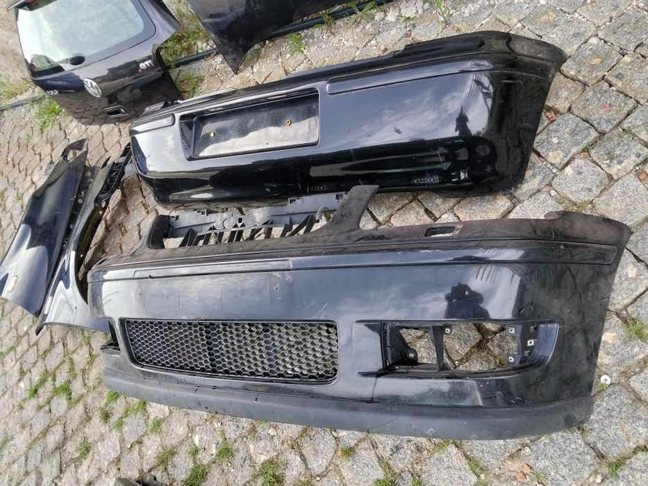 VW polo 6N2 parachoques capo mala guarda lamas farois reforço 2001