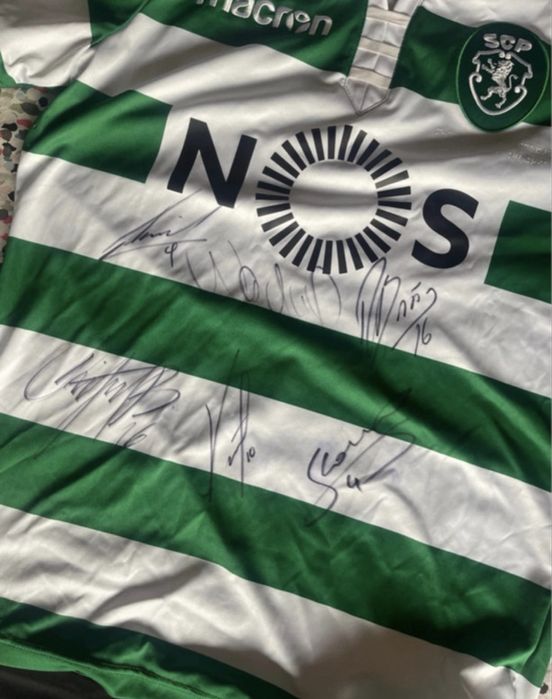 Sporting Lisboa SCP 1906 oficial autografada