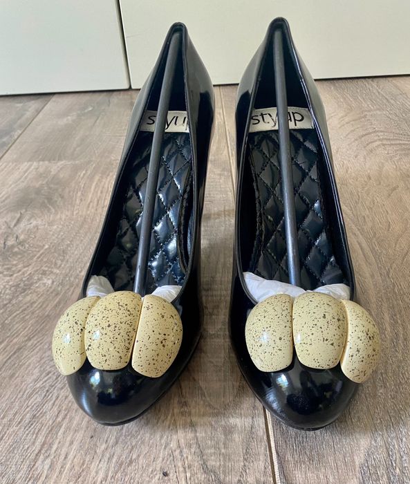 Sapatos festa pretos 37