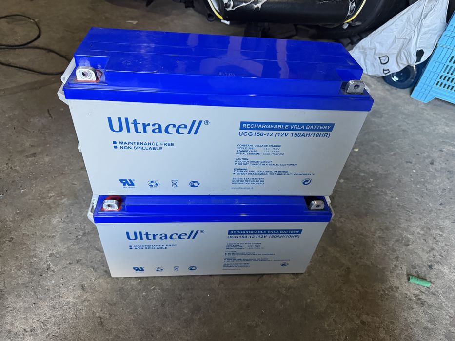 Продам аккумулятор 150 AH гелевый Ultracell UCG 150-12