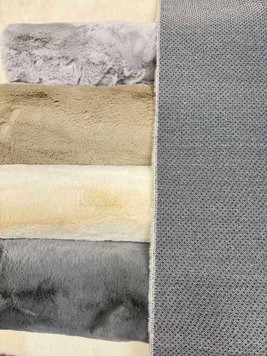 Коврик штучне хутро, килим кролик, килим хутро, килим штучний кролик