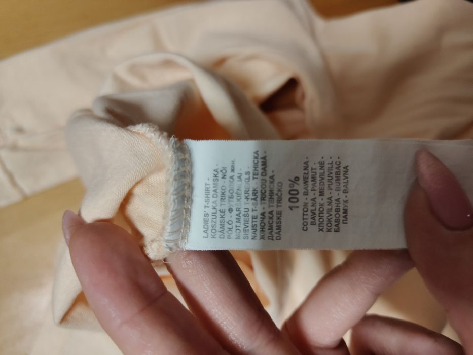 Bluzka basic rękaw 3/4