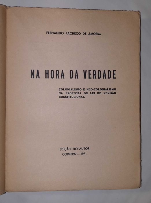 Livro Ref Par1 - Fernando Pacheco de Amorim - Na Hora da Verdade
