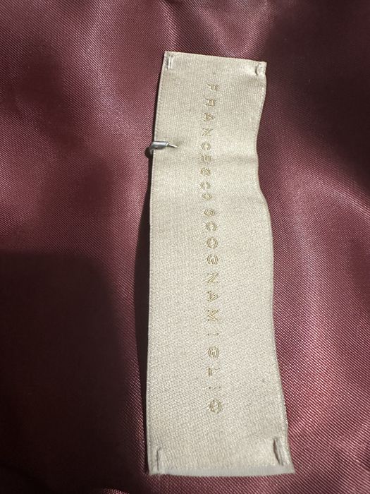 Шкіряна сукня Francesco Scognamiglio