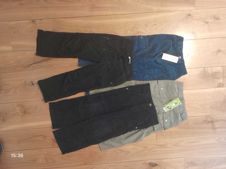 Spodnie 5.10.15 rozmiar 110-120 - zestaw 4 sztuki
