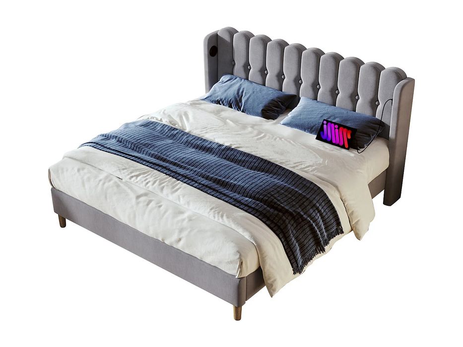 Cama casal nova com USB 140x200cm