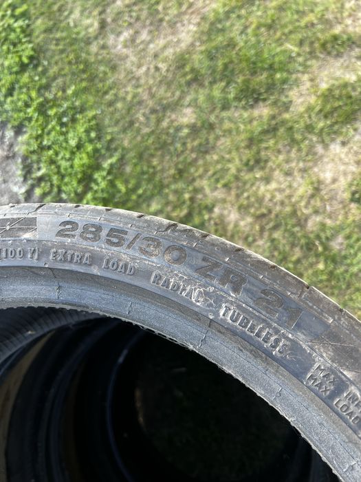 Opony letnie continental 285/30zr21 2017 rok