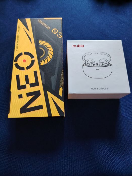 Smartfon Nubia Neo 3 5G 8/256GB Black + Słuchawki uchawki