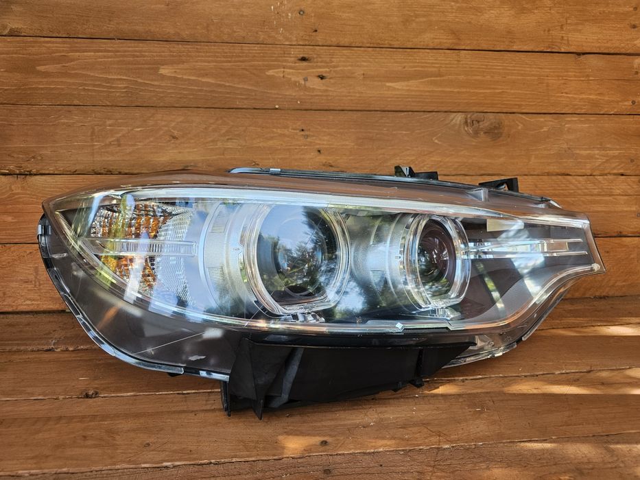 Reflektor lampa przód przednia prawa pasażera BMW IV 4 F32 F33 F36 F82 Xenon Led Eu Oryginał