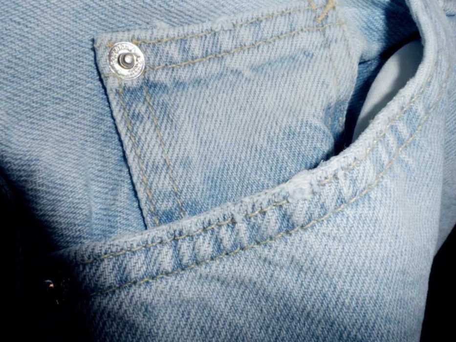 Женские джинсы мом - mom Bershka M (29) с высокой посадкой длинные голубые не тянутся
