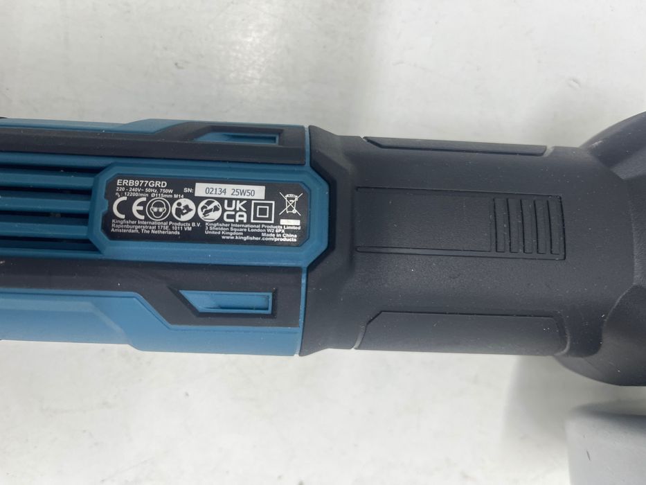 Szlifierka kątowa kątówka sieciowe Erbauer 750 W 230 V 115mm gw12m fv23
