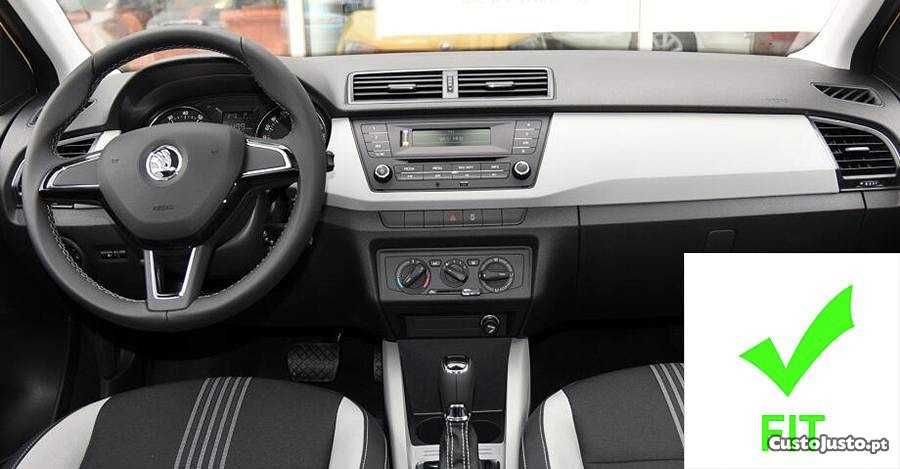 Auto-rádio 9 Polegadas Android 14 Skoda Fabia 2015 a 2019