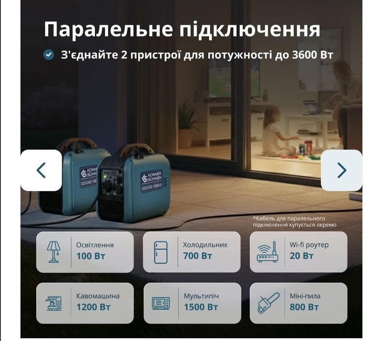 Інверторний генератор инверторный генератор KS 1900i S очень тихий в н