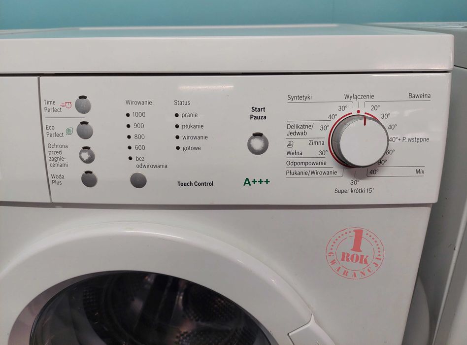 ROK GWARANCJA Pralka 7 kg Bosch VarioPerfect WAE20165PL Dotykowy panel