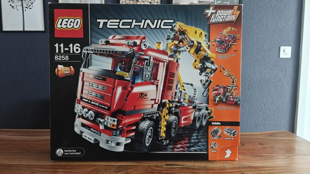 LEGO 8258 Technic Crane Truck Dźwig