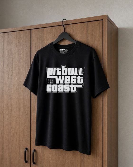Koszulka Pit Bull West Coast – Most Wanted (GTA Style)