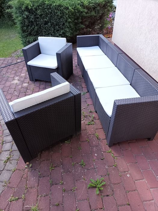 Meble ogrodowe technorattan