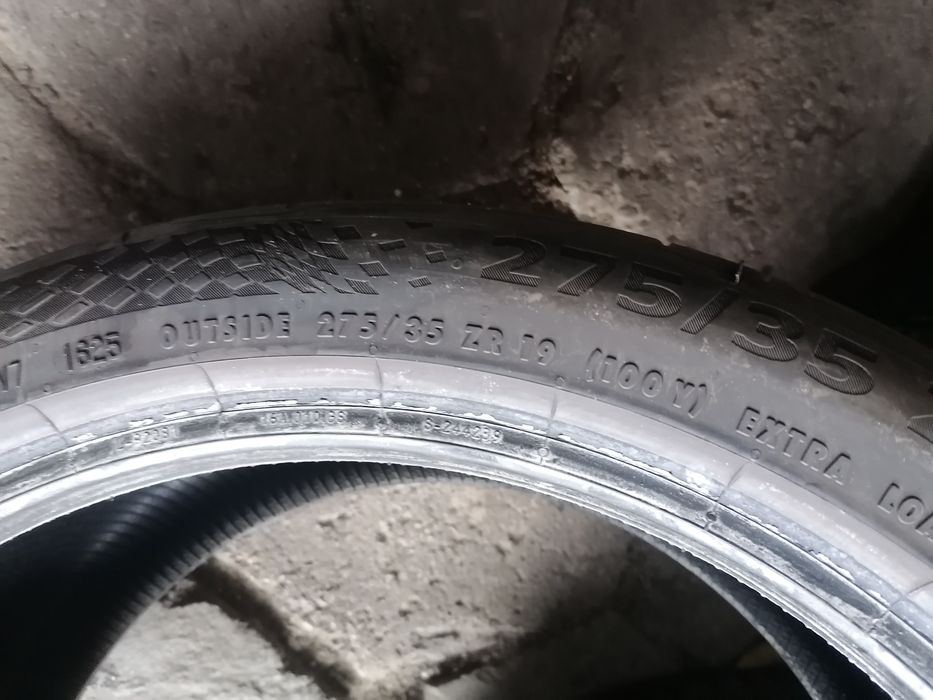 275/35/19 Continental 2025 rok