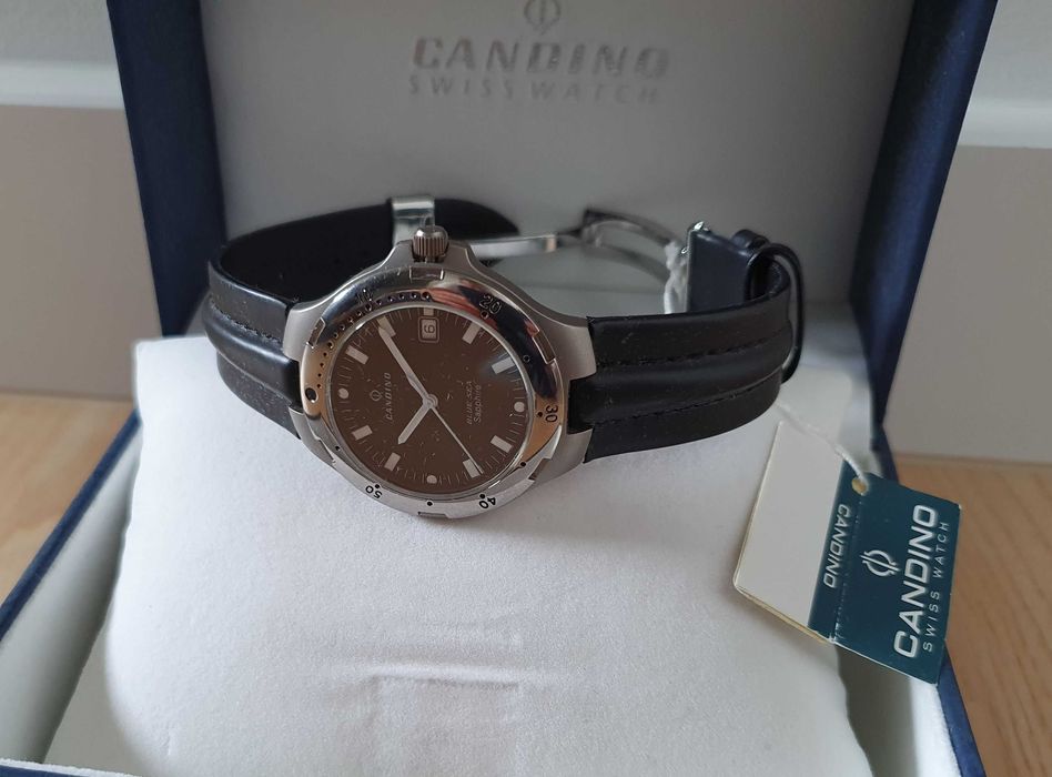 Zegarek Candino Blue Sea Sapphire Tytan Eta Titanium 10 Bar Quartz