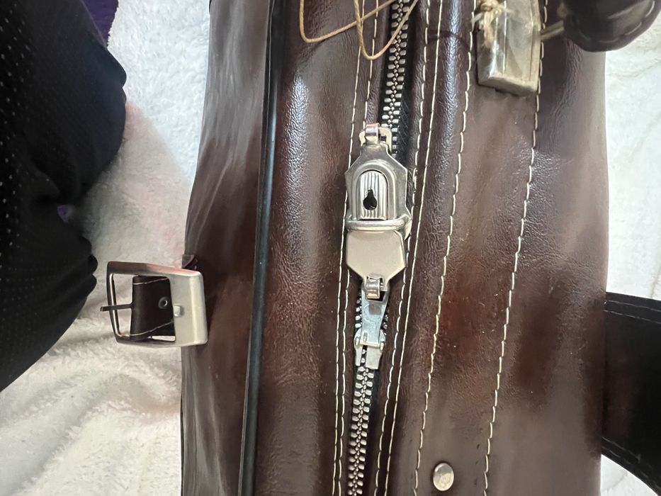 Mala Antiga de Viagem Castanha