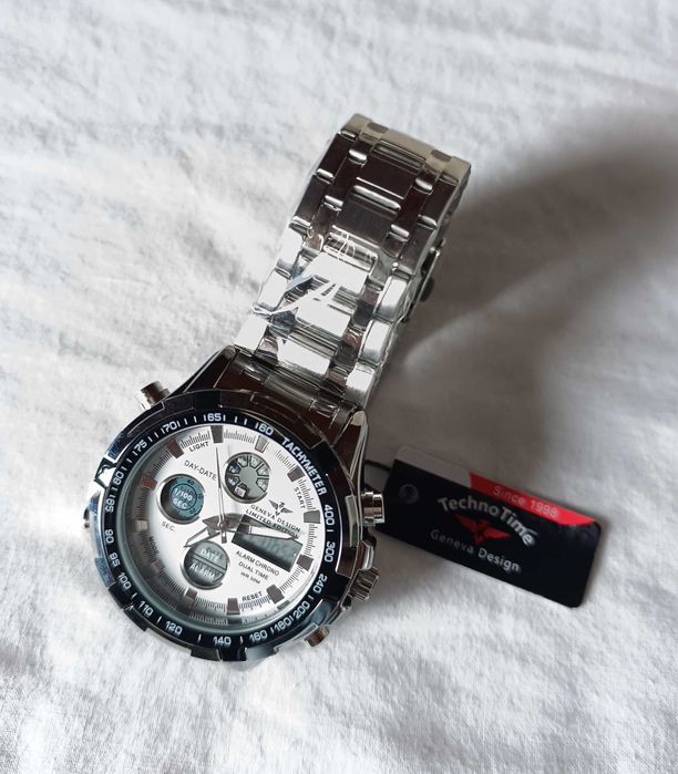 Relógio Techno Time Geneva Design TL-205G Special Edition, Novo