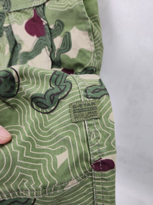 Камуфляжные Штаны карго брюки G star raw