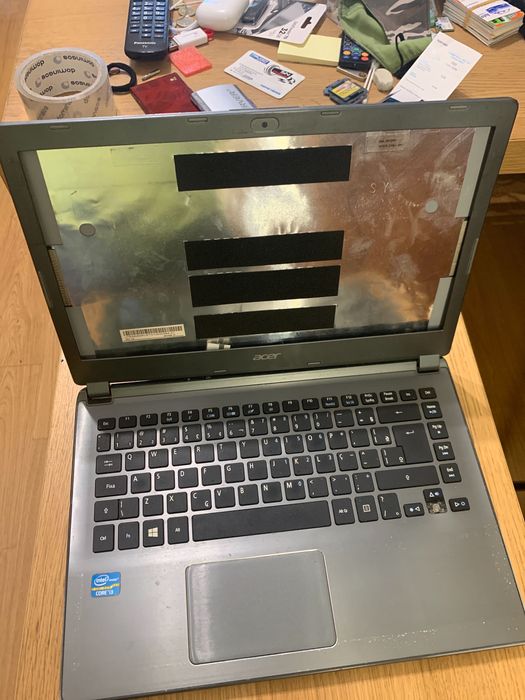 Portátil Acer sem monitor