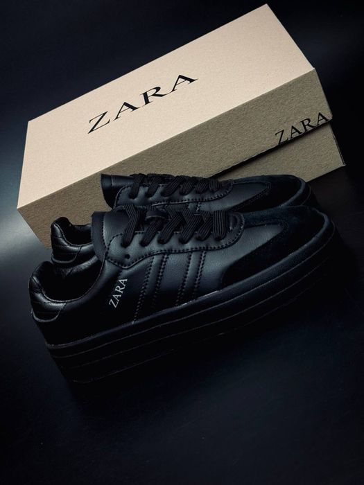 Черные женские красовки весна/Zara женские/зара кеды кросовки zara