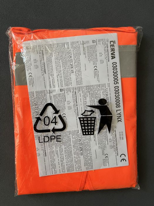 Сигнальный жилет р.178-194 (XXXL) Жилет сигнальный Светоотражающий жил