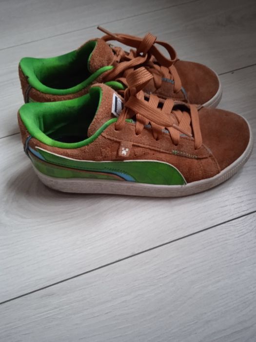 Puma Minecraft sneakersy buciki na wiosnę jesień lato przejściowe