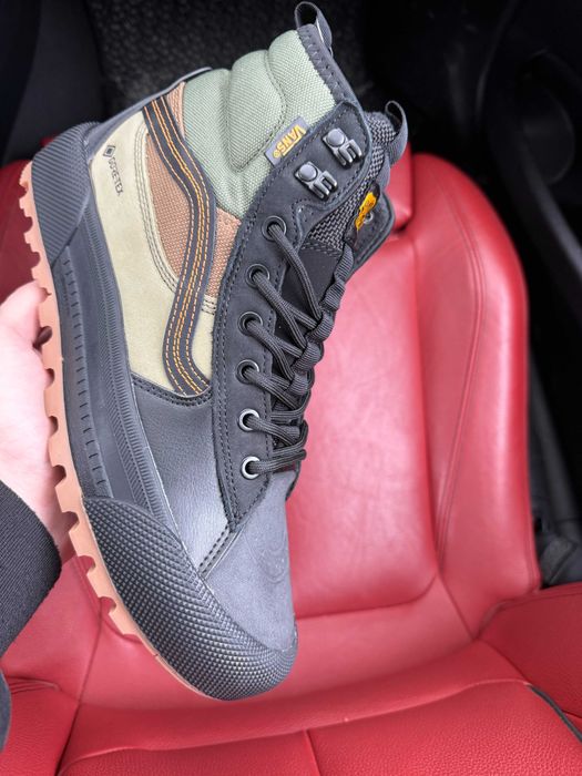 (ОПЛАТА ПІСЛЯ ОГЛЯДУ)Vans SK8 Gore-Tex Green Black Ванс СК8 Гор-Текс