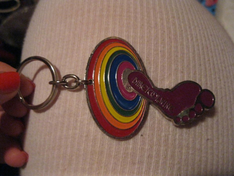 брелок для ключей barefoot wine металл вино сувенир key ring