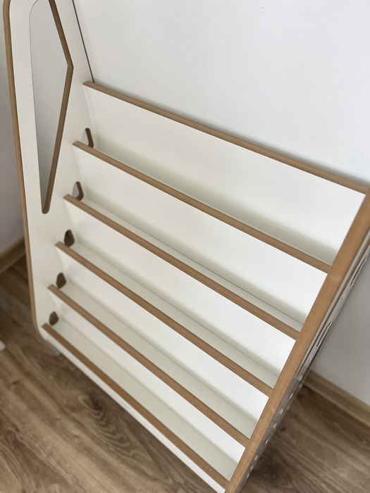 Biblioteczka na książki montessori Tupti Wood biała