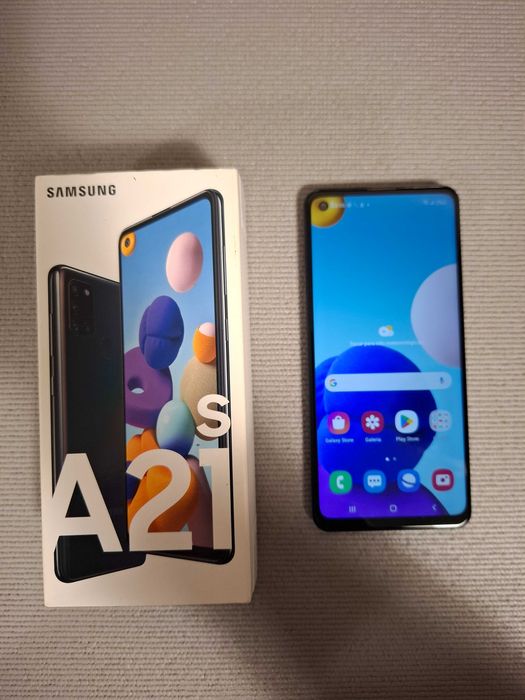Smartphone SAMSUNG Galaxy A21s (6.55'' - 4GB - 128GB - Preto)