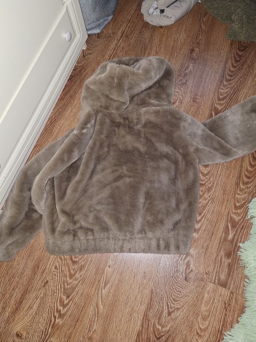 Шубка шуба Zara  бежево коричнева