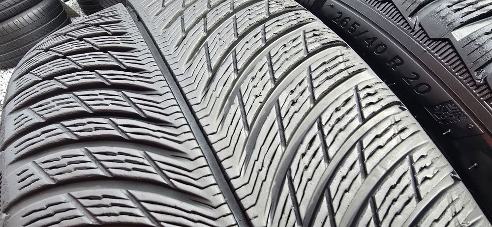 265/40/20 Michelin Alpin 5 super komplet 7mm z 22r.