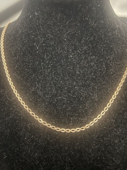 Cudny lancuszek zloto 575