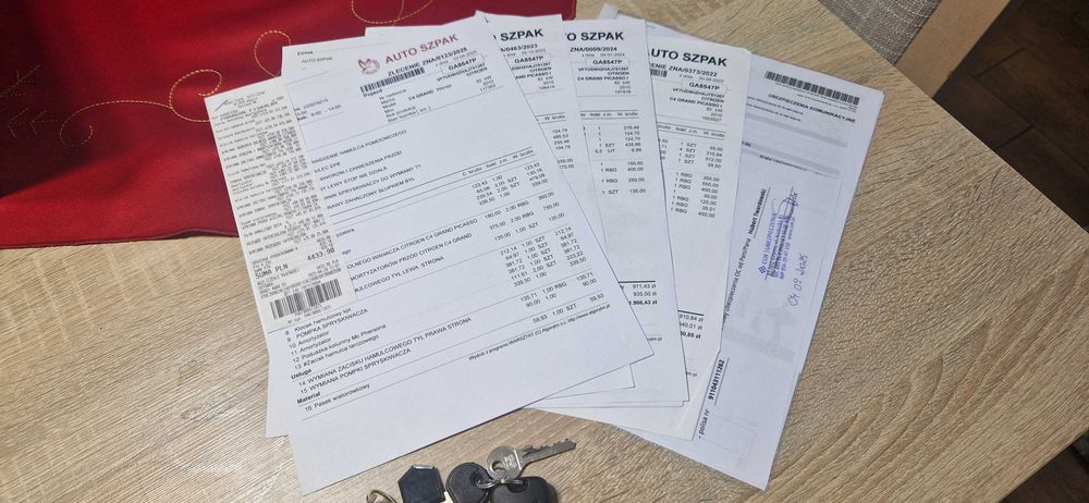 Citroen C4 Picasso 1,6 HDI Niski przebieg