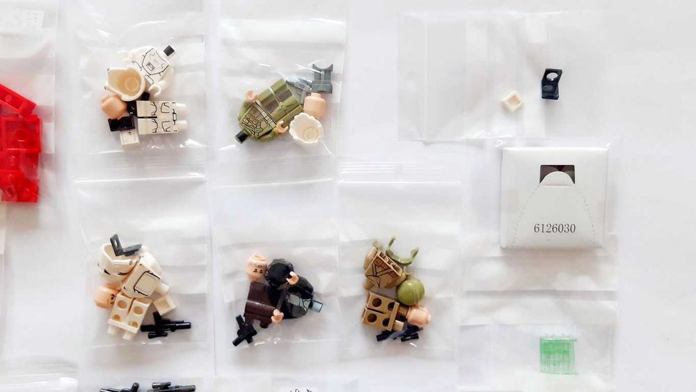 Lego Star Wars 75202 Defense of Crait em peças novas