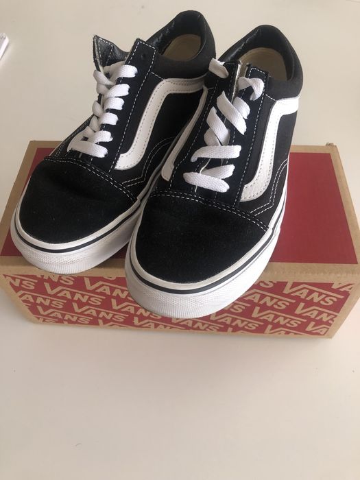Ténis Old Skool Vans -black/white