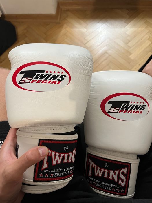 Rękawice bokserskie TWINS BGVL-3 (oryginał, jak nowe)
