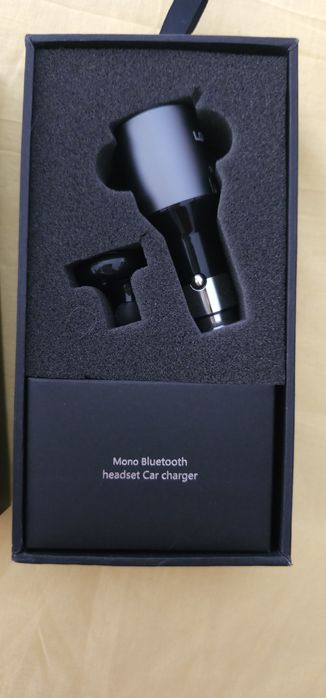 Carregador + Fone de Bluetooh