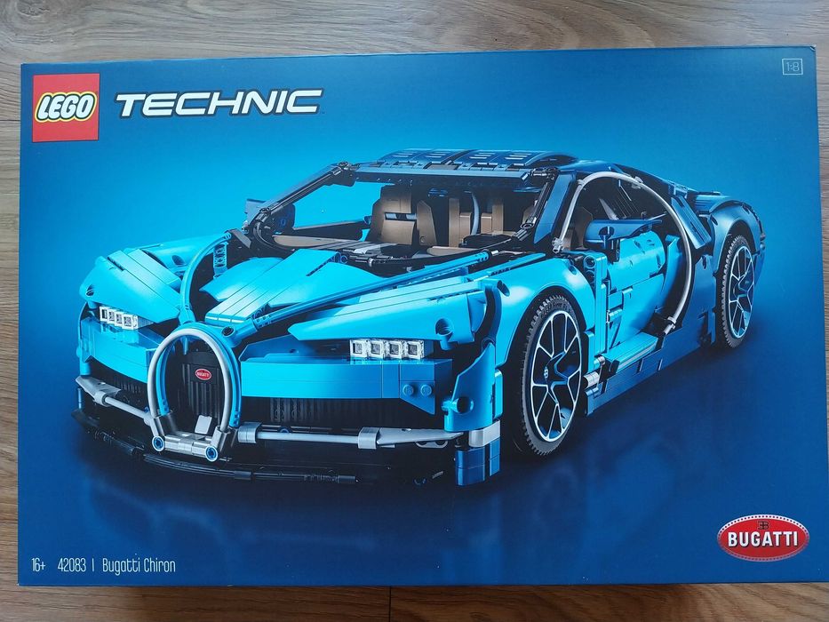 LEGO Technic 42143 Ferrari Daytonai 42083 Bugatti Chiron PUSTE KARTONY