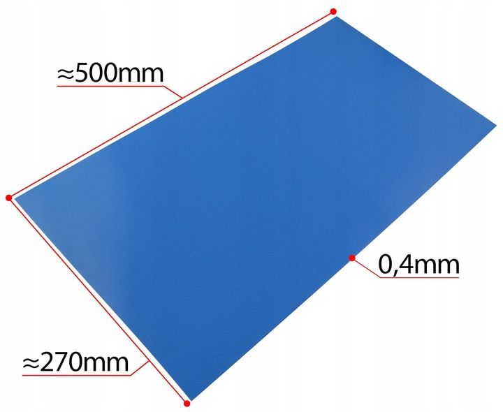 Łata Do Łatania Naprawy Basenów Materacy Itp Mocna Duża Łata 50cm X 27