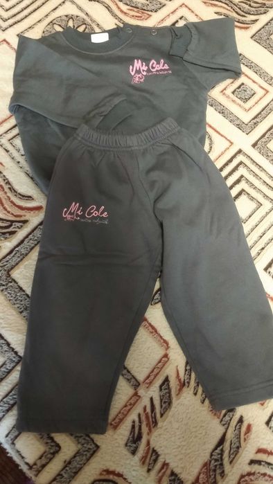 Теплий костюм для дівчинки